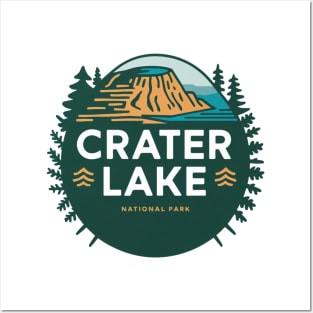 Crater Lake National Park Oregon's treasure Posters and Art